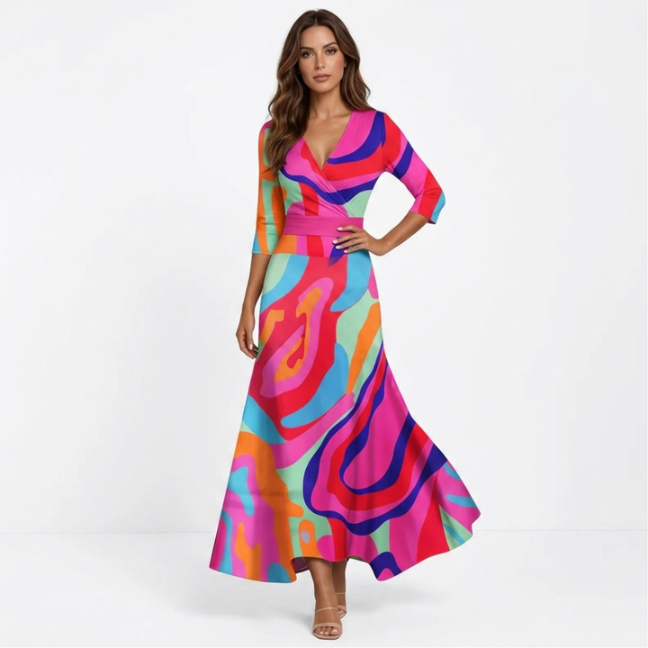 Gabriela | Elegantní maxi šaty