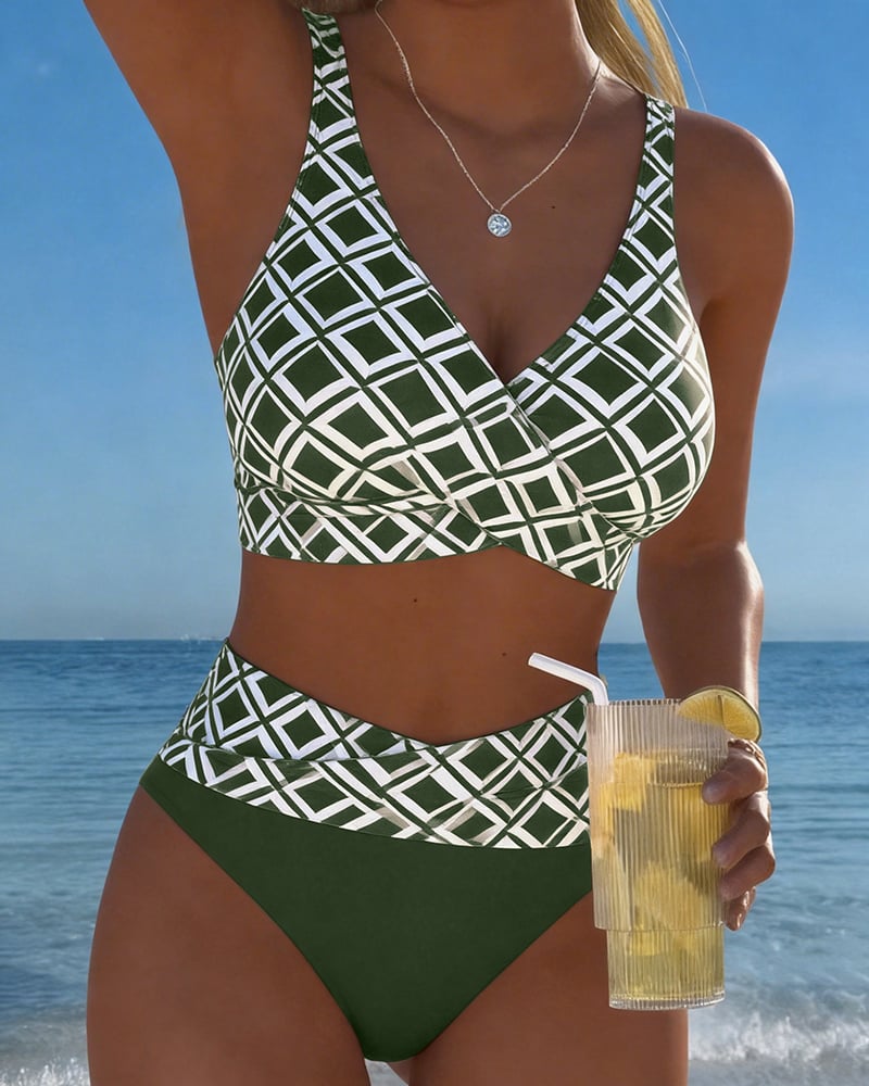 Tereza | Bikiny s diamantovým vzorem