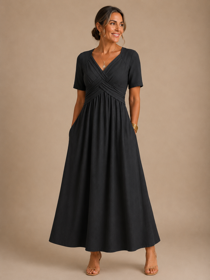 Anděla | Elegantní midi šaty