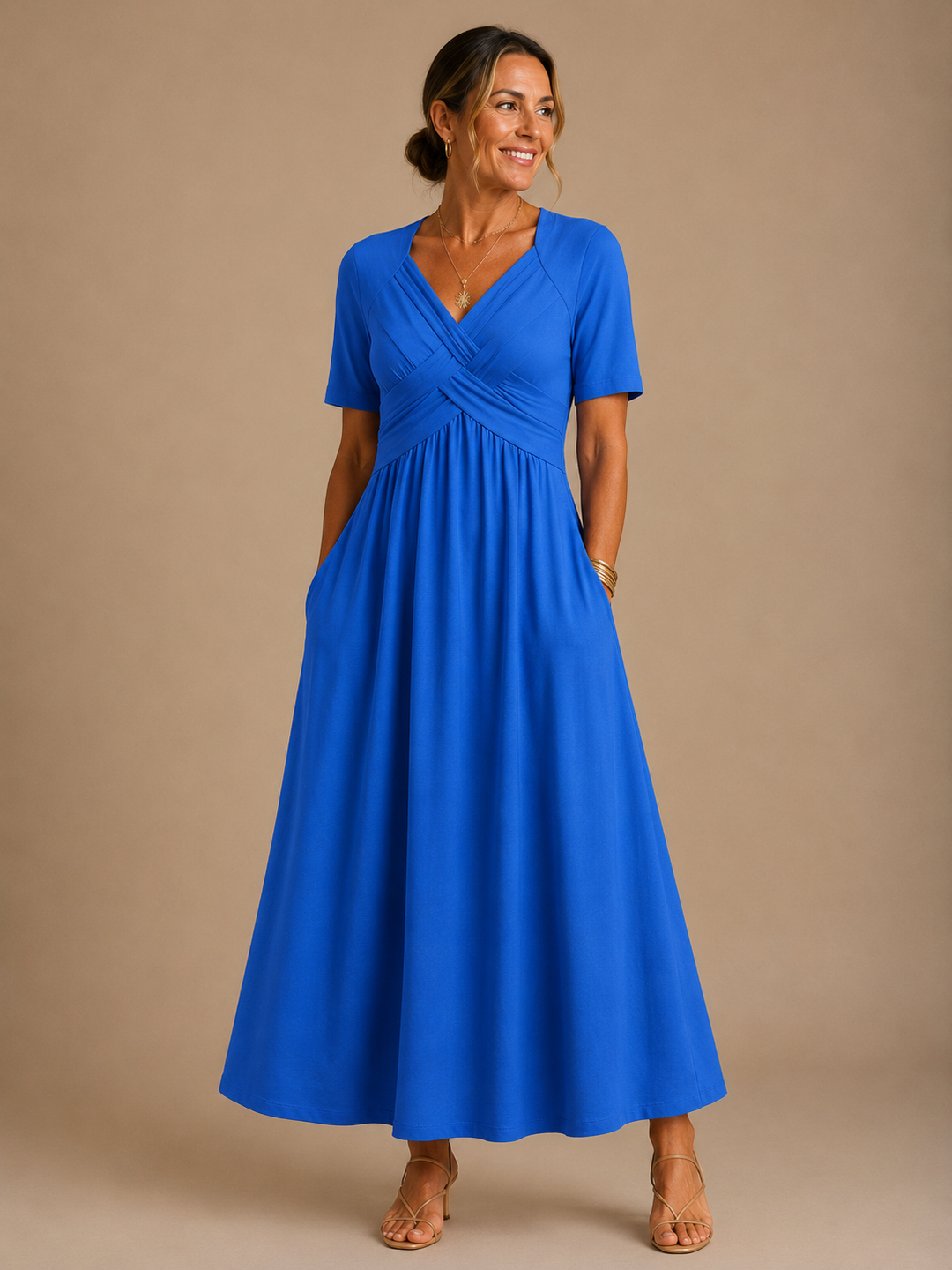 Anděla | Elegantní midi šaty