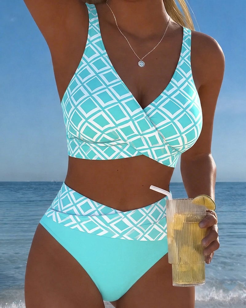 Tereza | Bikiny s diamantovým vzorem